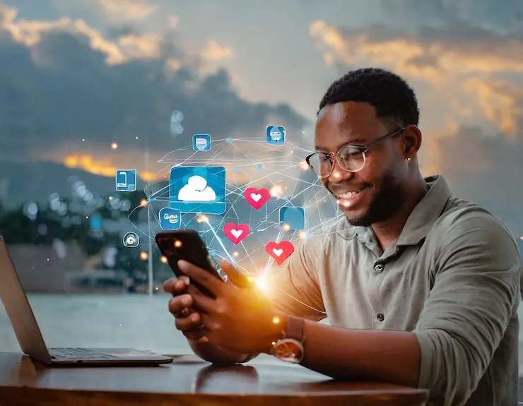 Business growth through social media